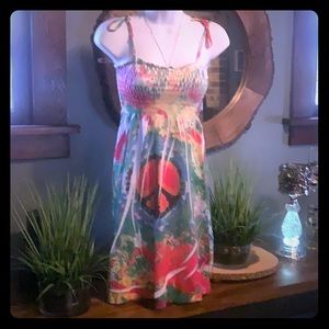 TYE DYE SUMMER MINI DRESS